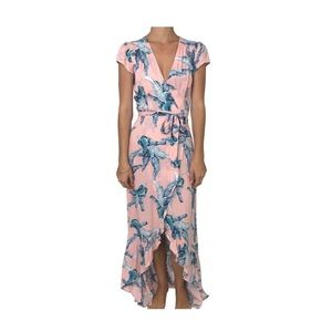 XIX Palms Tulum Wrap Dress